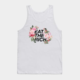 Eat The Rich Floral Tank Top